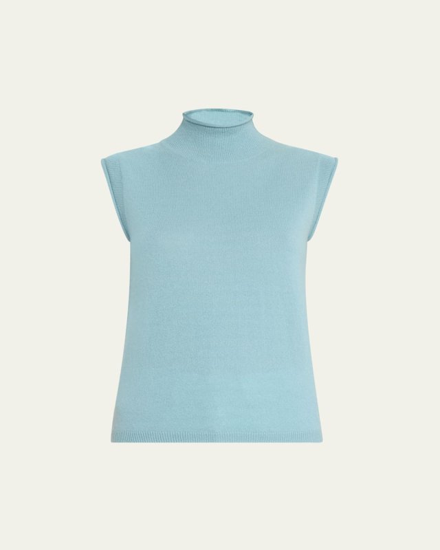 Mahalia Sleeveless Cashmere Pullover